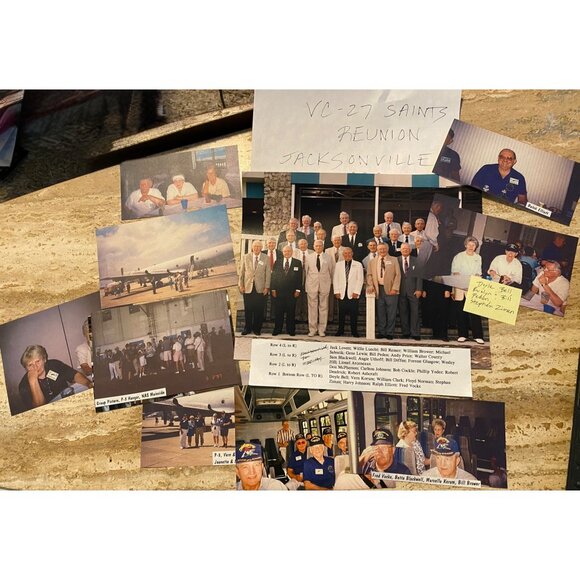 Vintage VC-27 Saints Reunion Jacksonville Photo Collection - Picture 1 of 8